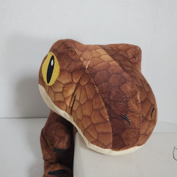 Jurassic Park T-Rex Plush Dinosaur Brown Stuffed Animal Toy - Picture 2 of 16